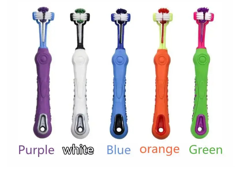 Brosse à Dents Double Tête pour Soins Dentaires des Chiens et Chats Boutique Ecom